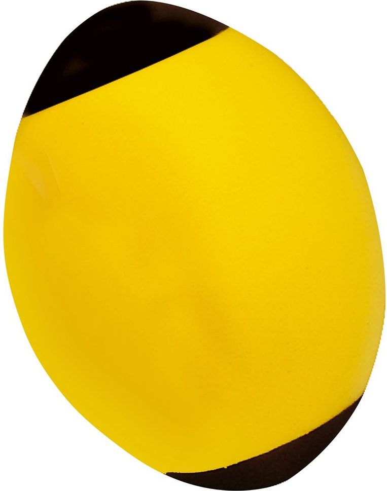 Androni Americký fotbalový míč měkký - průměr 24 cm, žlutý - obrázek 1
