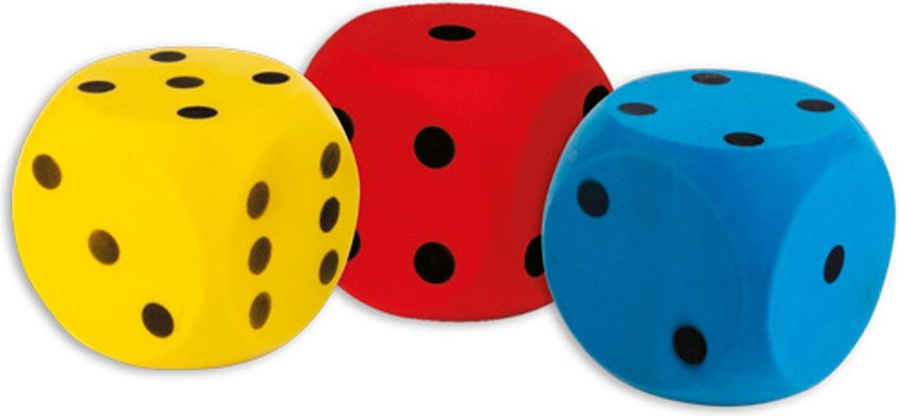 Androni Kostka měkká - velikost 16 cm, červená - obrázek 2