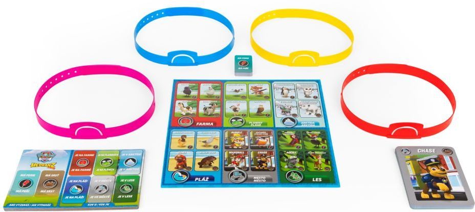 Spin Master SMG HEDBANZ PAW PATROL JUNIOR SPOL. HRA HÁDANEK CZ/SK - obrázek 2