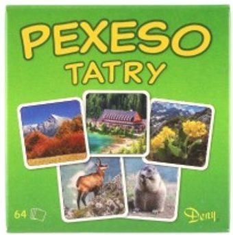 Hydrodata Pexeso Tatry papírové společenská hra 32 obrázkových dvojic v papírové krabičce 8x8cm - obrázek 7