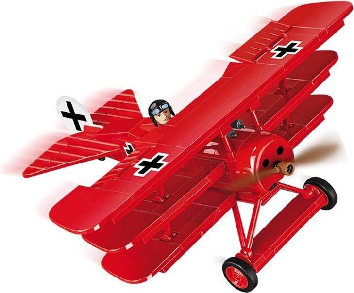 COBI Stavebnice Great War Fokker Dr. I Red Baron, 1:32, 174 k, 1 f - obrázek 1