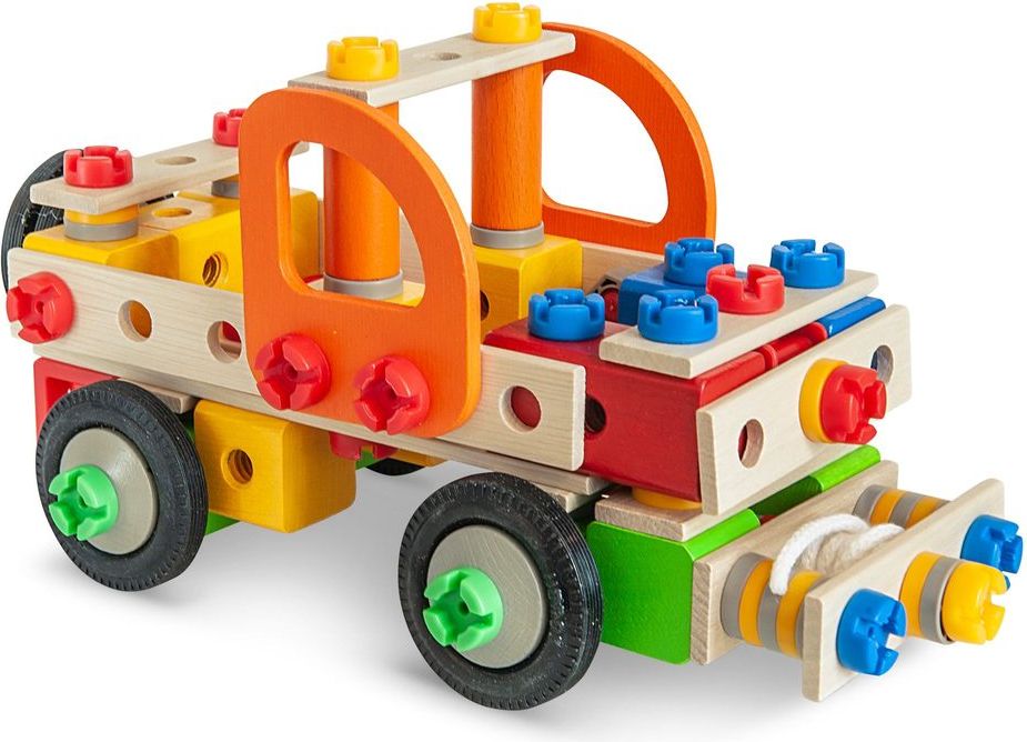 Simba Stavebnice Constructor 4 Autojeřáb, 170 dílů - obrázek 5