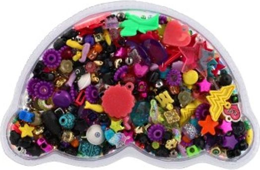 Teddies Korálky barevné plast v blistru 20x13cm 8ks v boxu - obrázek 4