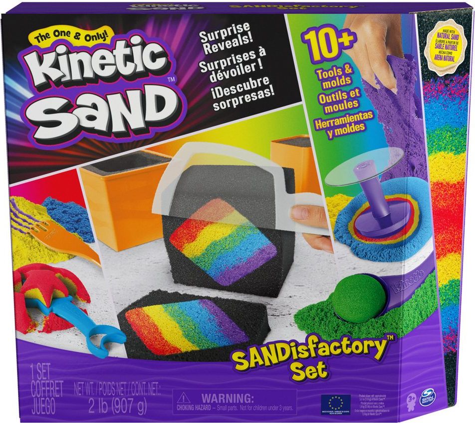 Spin Master Kinetic Sand Kinetic sand kreativní dílna - obrázek 1