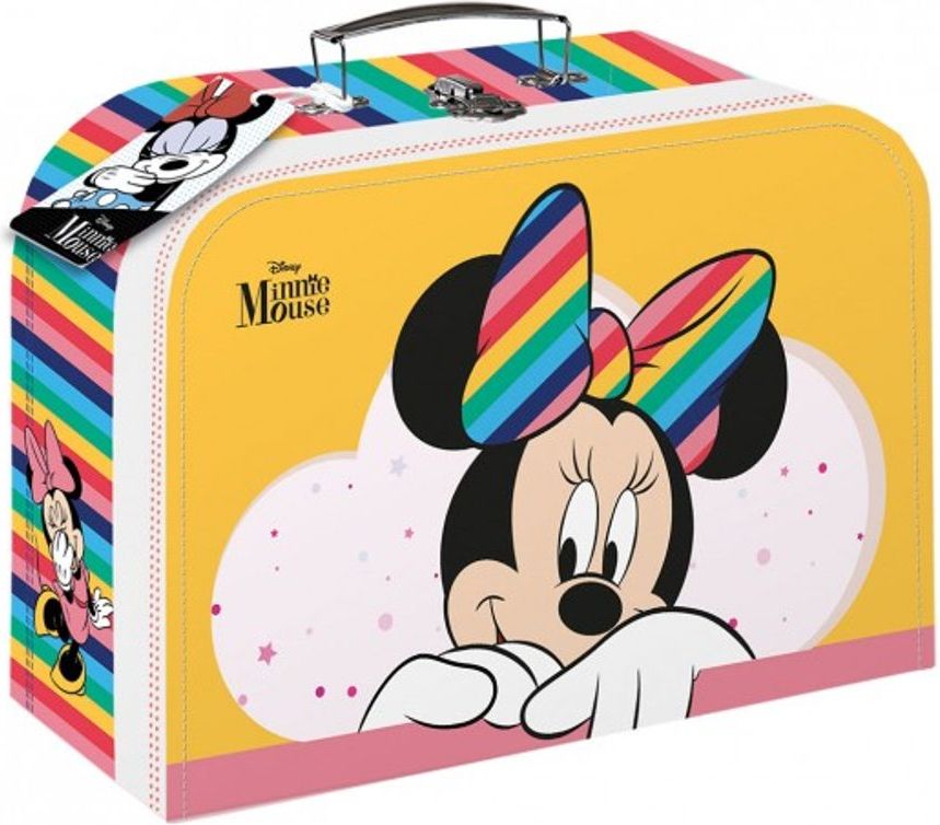 Teddies Kufřík/Kufr školní papírový Disney Minnie 35x23x10cm - obrázek 2