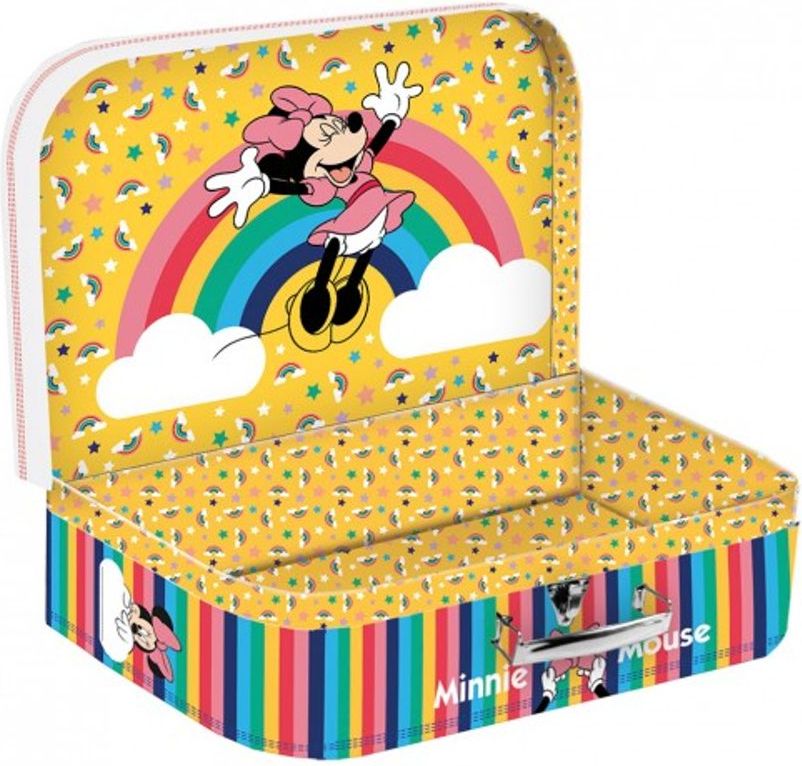Teddies Kufřík/Kufr školní papírový Disney Minnie 35x23x10cm - obrázek 3