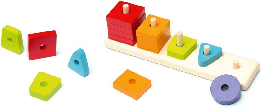 CUBIKA 15320 Třídíme tvary VI - dřevěná skládačka 16 dílů - obrázek 4
