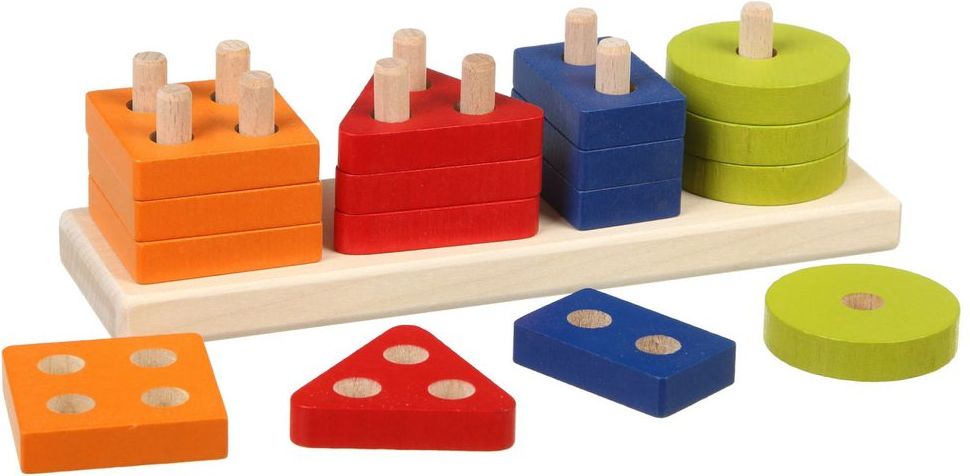 CUBIKA 15337 Třídíme tvary V - dřevěná skládačka 17 dílů - obrázek 3