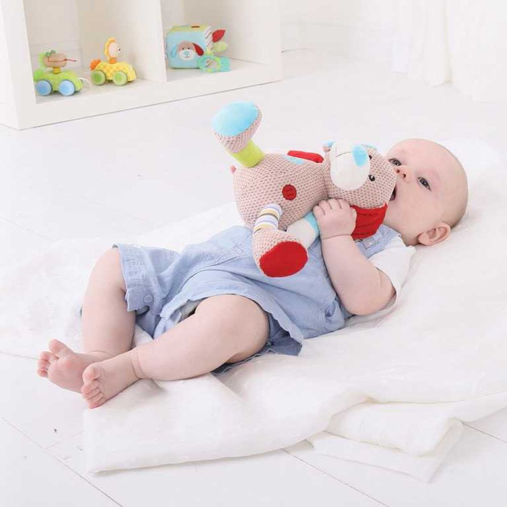 Bigjigs Toys Bigjigs Baby Velký pejsek Bruno 23cm - obrázek 2