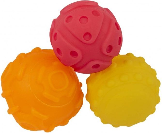 Playgro - Strukturované míčky pro rozvoj motoriky 3ks - obrázek 1
