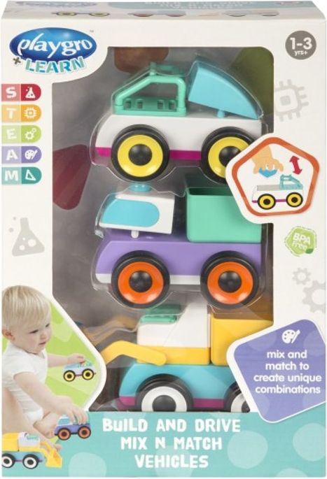 Playgro - Skládací autíčka - obrázek 6
