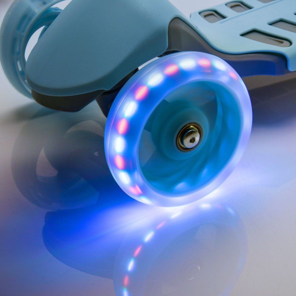 Meteor Dětská koloběžka Meteor Sloper 22624 s LED kolečky mátová - obrázek 4