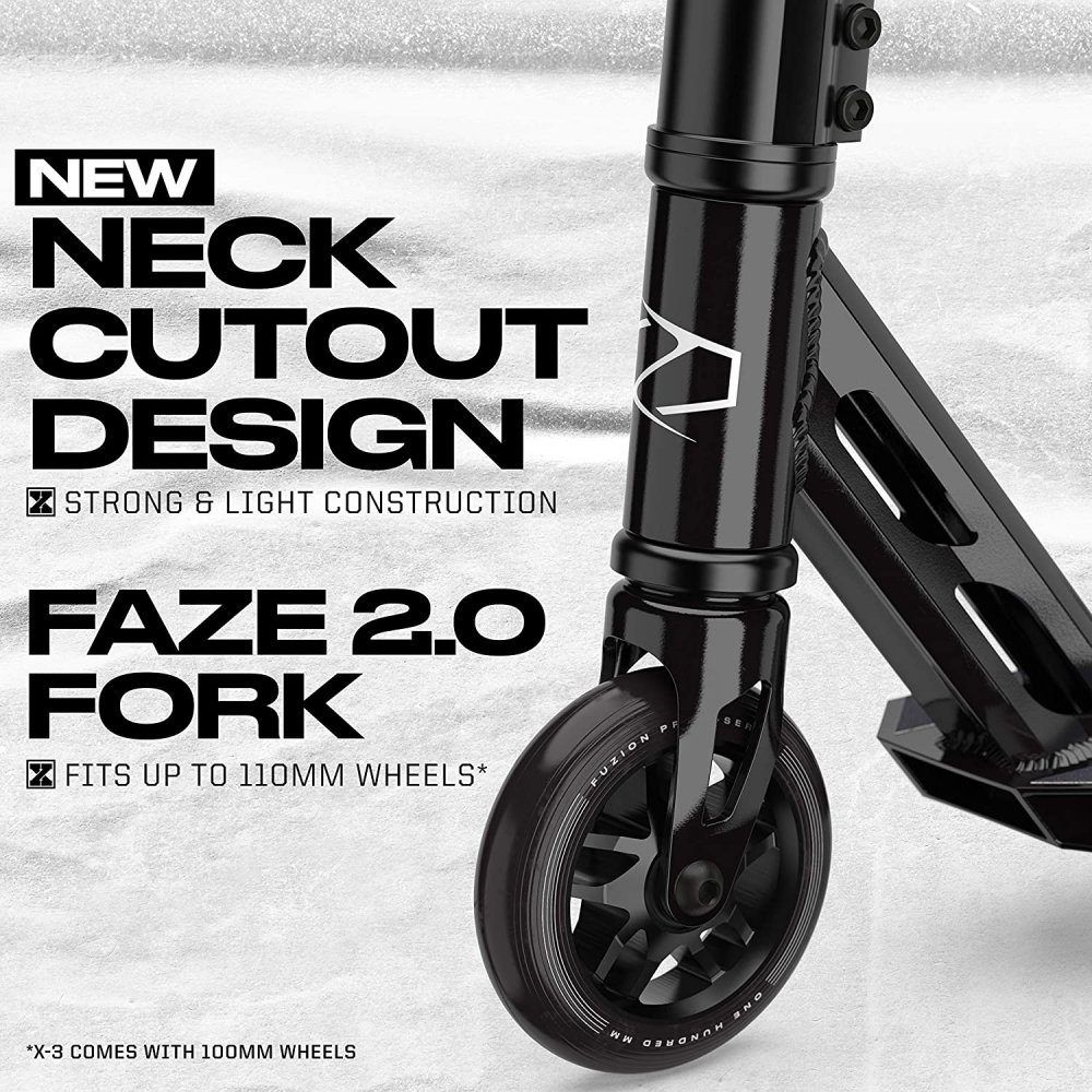 Fuzion Freestylová koloběžka Fuzion Pro X-5 Black - obrázek 7
