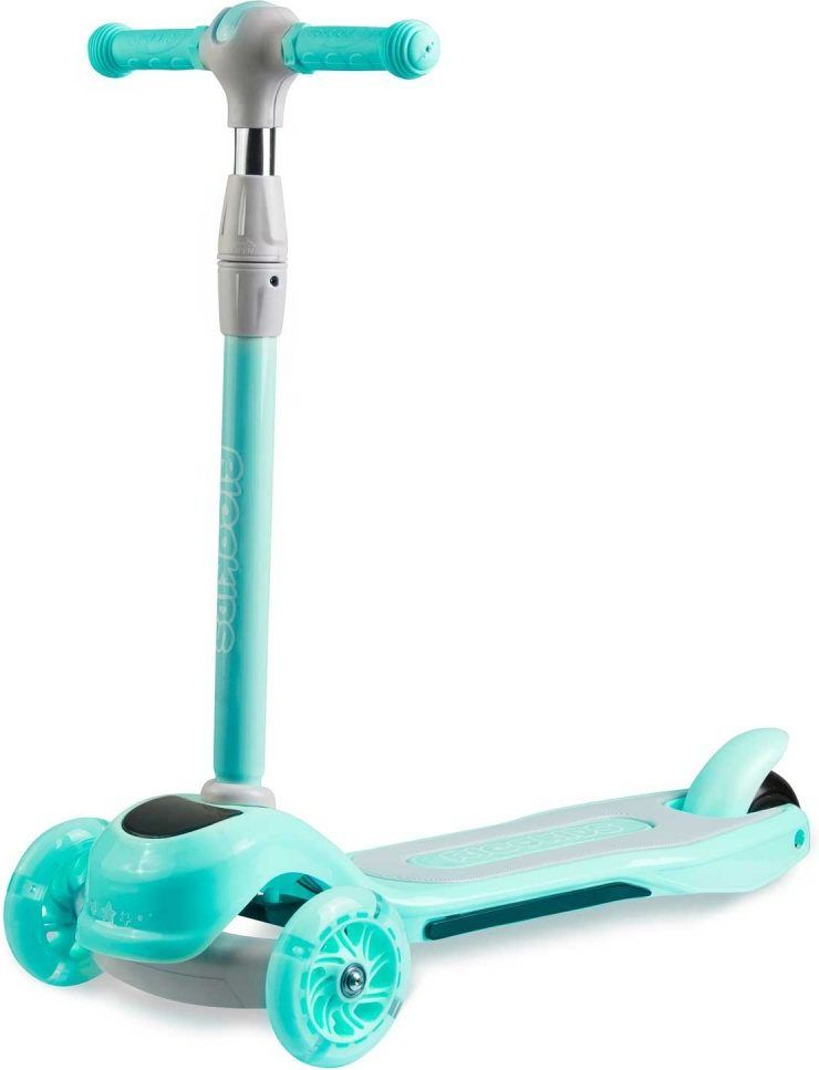 Ricokids Dětská tříkolová koloběžka Ricokids Piko LED mint - obrázek 2