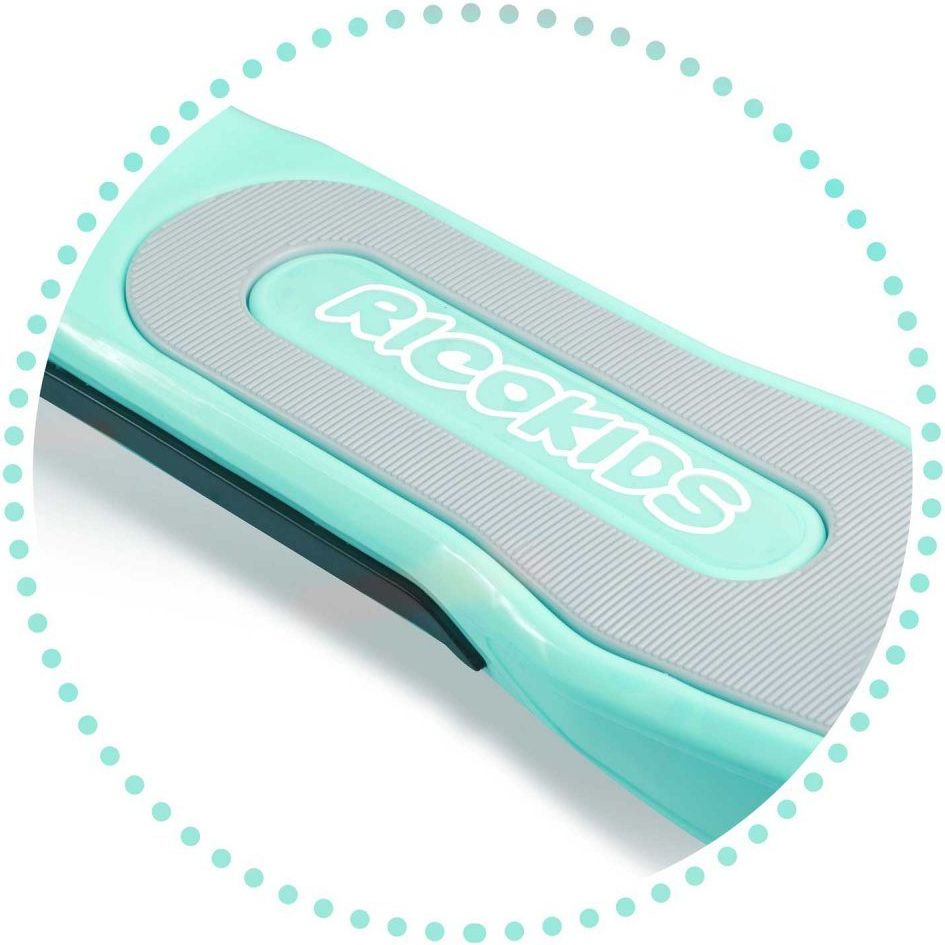 Ricokids Dětská tříkolová koloběžka Ricokids Piko LED mint - obrázek 5