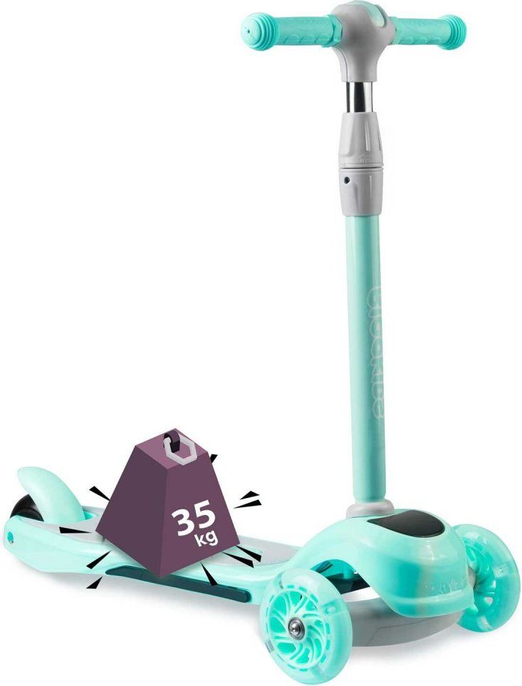 Ricokids Dětská tříkolová koloběžka Ricokids Piko LED mint - obrázek 10