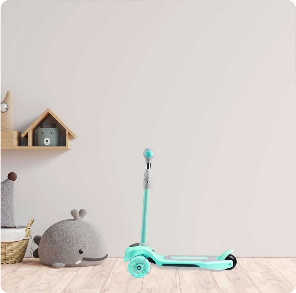 Ricokids Dětská tříkolová koloběžka Ricokids Piko LED mint - obrázek 13