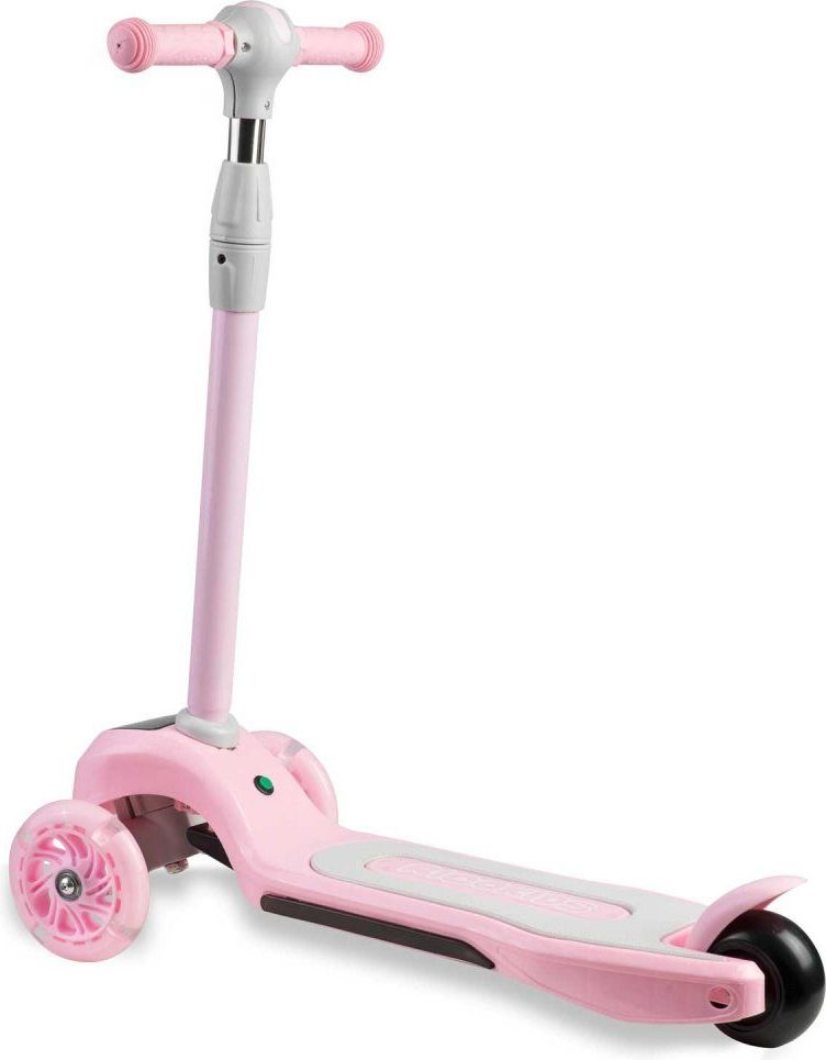 Ricokids Dětská tříkolová koloběžka Ricokids Piko LED růžová - obrázek 5