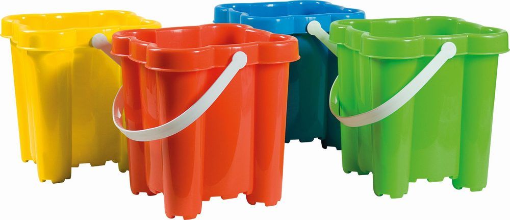 Androni Kyblík hrad 4 věže - výška 20 cm - červený - obrázek 2