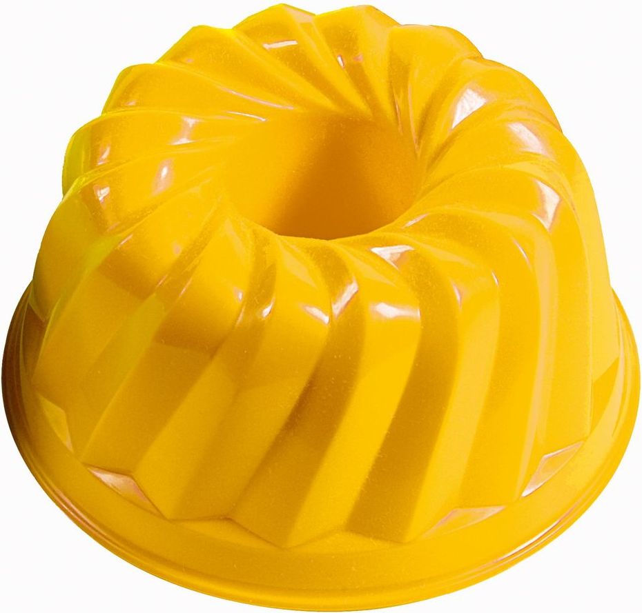 Androni Tvořítko na písek bábovka - průměr 12 cm, žlutá - obrázek 1