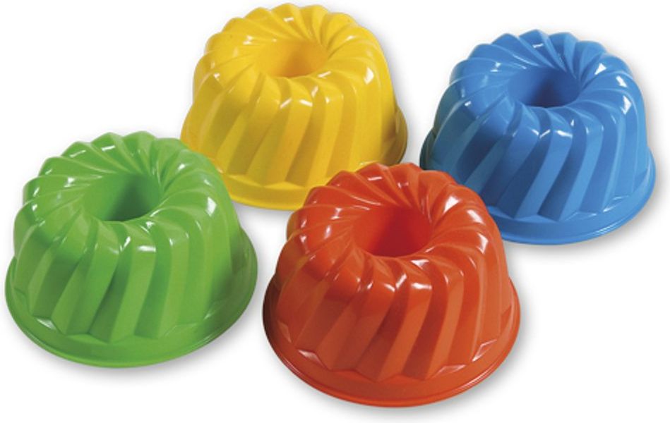 Androni Tvořítko na písek bábovka - průměr 12 cm, žlutá - obrázek 2