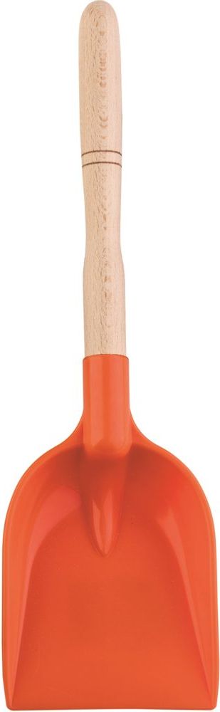 Androni Lopata s dřevěnou násadou - délka 34 cm, červená - obrázek 1
