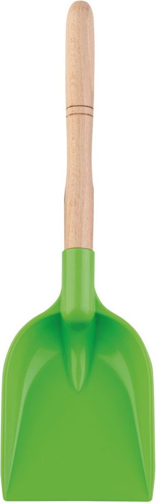 Androni Lopata s dřevěnou násadou - délka 34 cm, zelená - obrázek 1