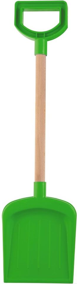 Androni Lopata s dřevěnou násadou a rukojetí - délka 53 cm, zelená - obrázek 1