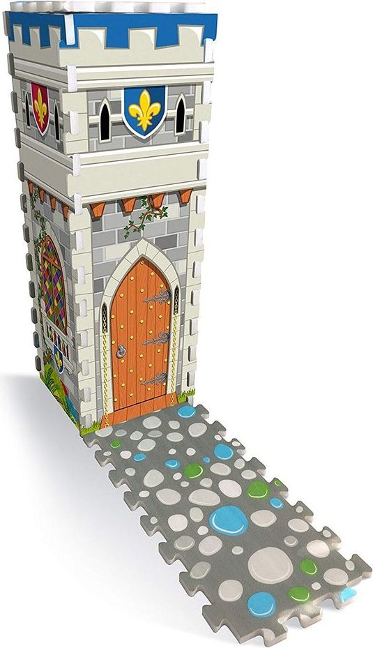 STAMP TP674008 - 3D pěnové podlahové puzzle hrad - 14 dílů - obrázek 6