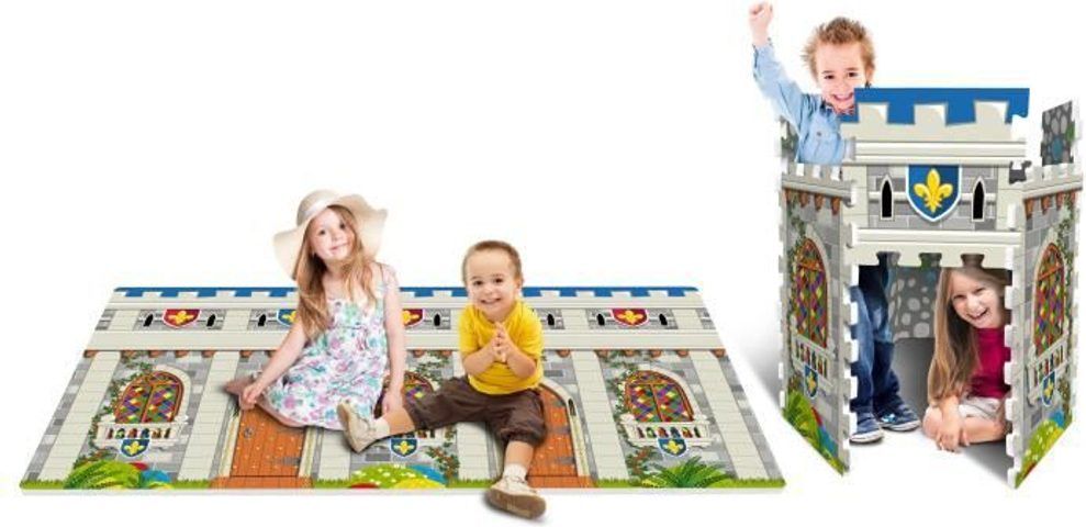STAMP TP674008 - 3D pěnové podlahové puzzle hrad - 14 dílů - obrázek 9