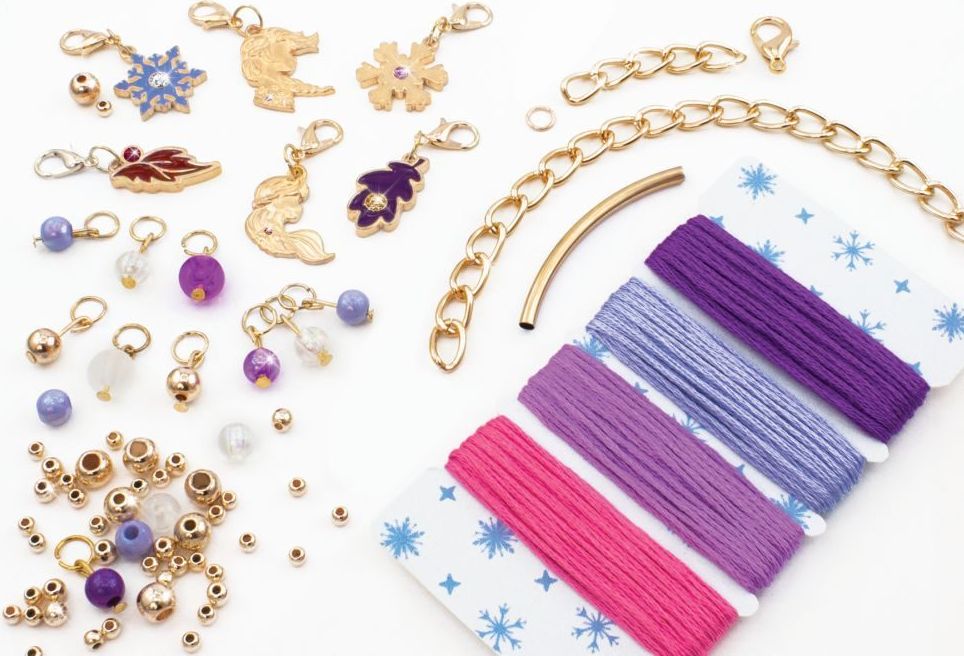 Make it Real Velká sada výroby náramků Frozen II a Disney Princess SWAROVSKI - obrázek 7