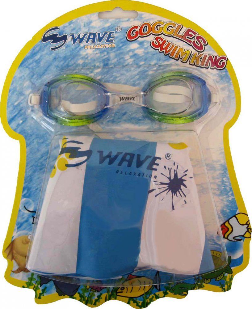 Wave Sada dětské plavecké brýle + nafukovací kruh Wave SET2102 - obrázek 1