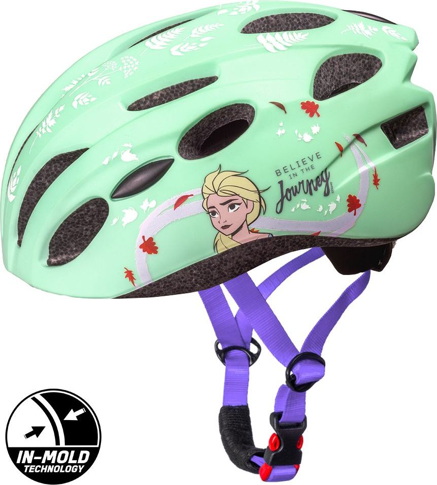 SEVEN Cyklistická helma In-mold Seven Frozen - Ledové království zelená - obrázek 1