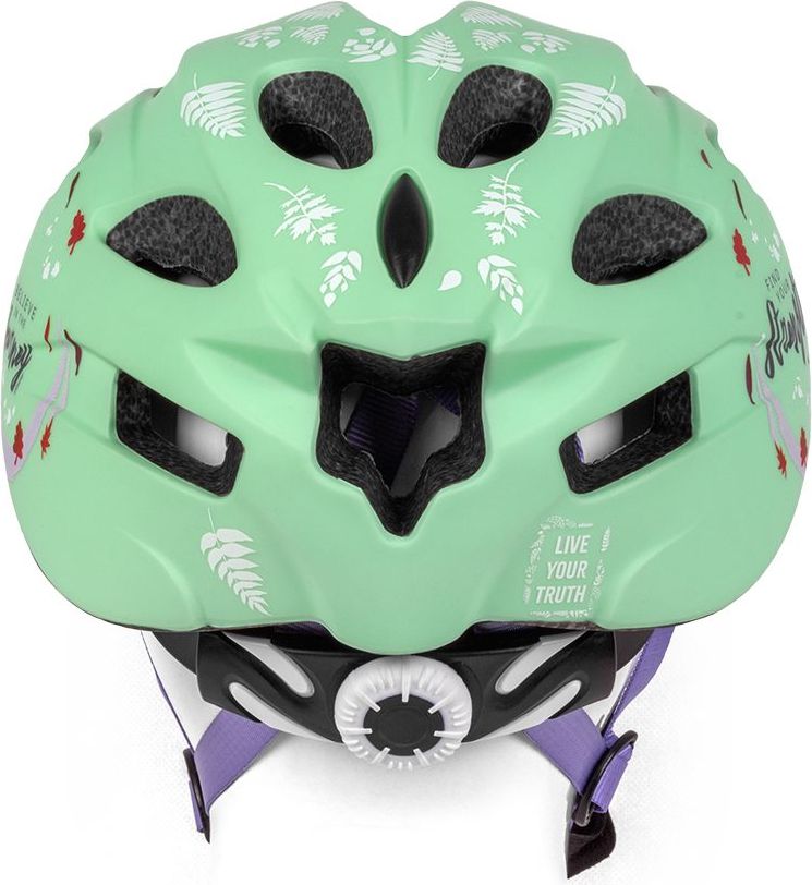 SEVEN Cyklistická helma In-mold Seven Frozen - Ledové království zelená - obrázek 3