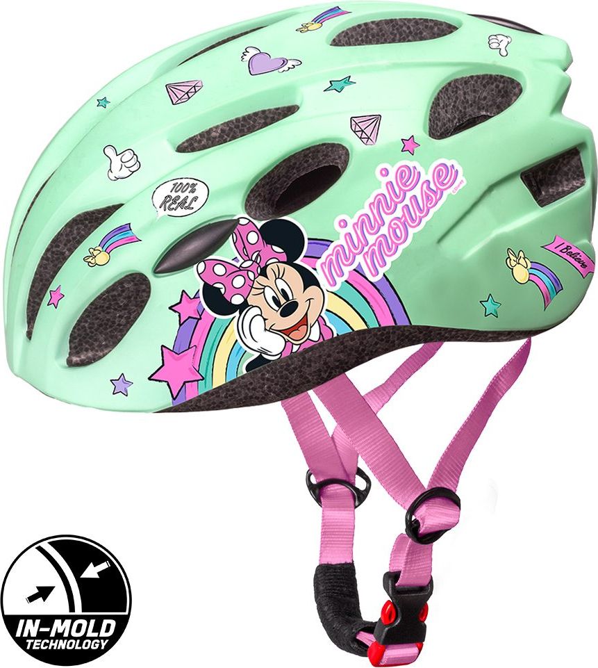 SEVEN Cyklistická helma In-mold Seven Minnie zelená - obrázek 1