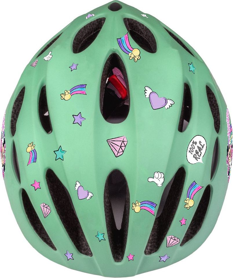 SEVEN Cyklistická helma In-mold Seven Minnie zelená - obrázek 4