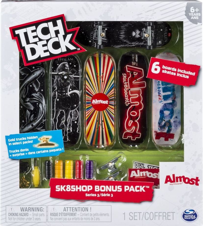 Spin Master TECH DECK SKATESHOP 6KS S PŘÍSLUŠENSTVÍM - obrázek 1