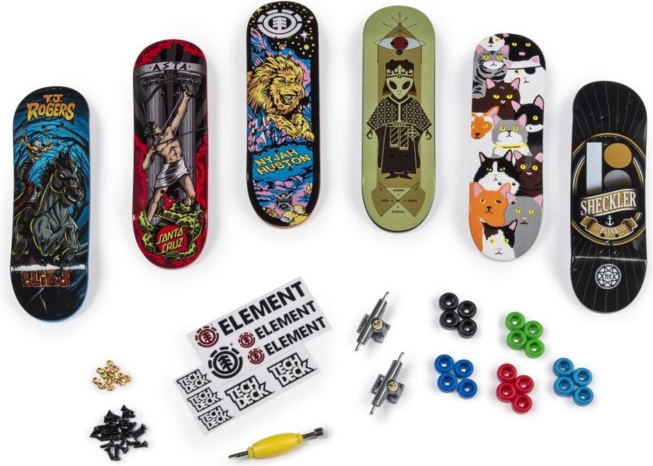 Spin Master TECH DECK SKATESHOP 6KS S PŘÍSLUŠENSTVÍM - obrázek 3