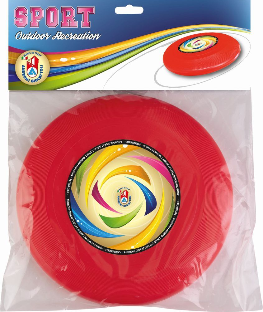 Androni Házecí disk - průměr 23 cm, červený - obrázek 1