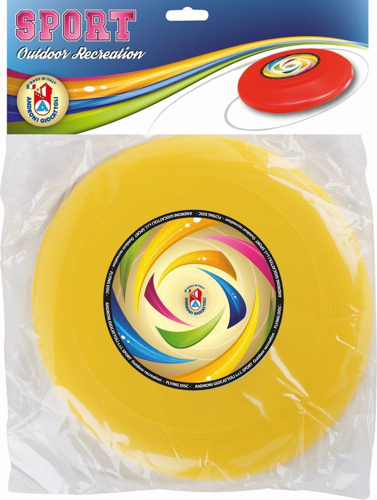 Androni Házecí disk - průměr 23 cm, žlutý - obrázek 1