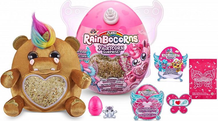 Rainbocorns: Plyšový jednorožec s křídly - obrázek 2