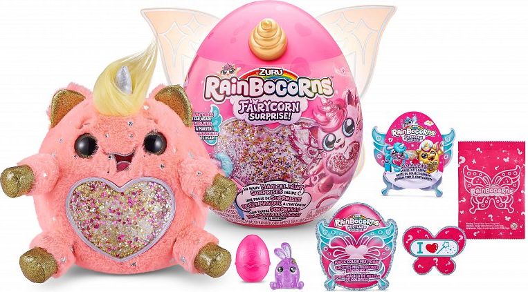 Rainbocorns: Plyšový jednorožec s křídly - obrázek 5