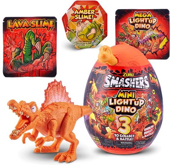 Smashers - Svítící dinosaurus ZU7473 - obrázek 1