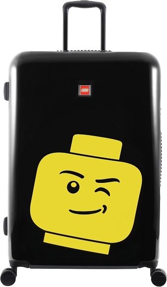 LEGO Luggage ColourBox Minifigure Head 28\" - Černý - obrázek 1