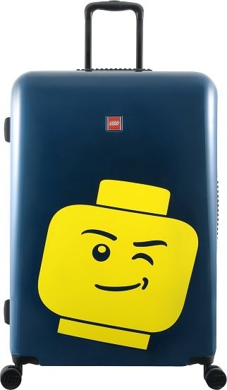 LEGO Luggage ColourBox Minifigure Head 28\" - Námořnická modř - obrázek 1