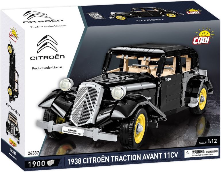 Cobi 1938 Citroen Traction Avant 11 CV, 1:12, 1900 k - obrázek 1