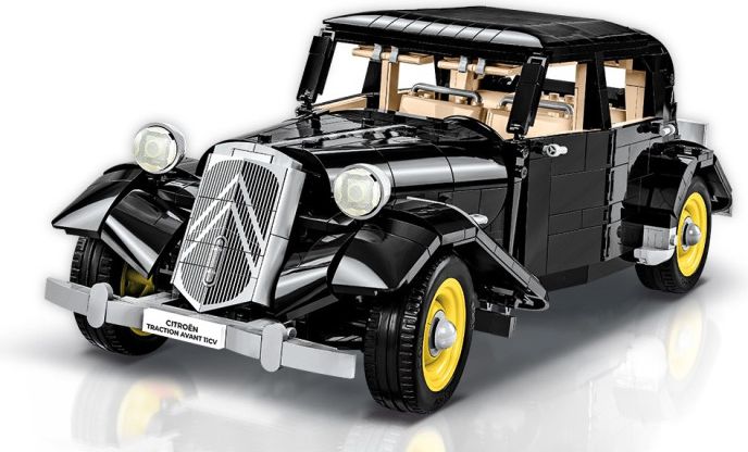 Cobi 1938 Citroen Traction Avant 11 CV, 1:12, 1900 k - obrázek 3