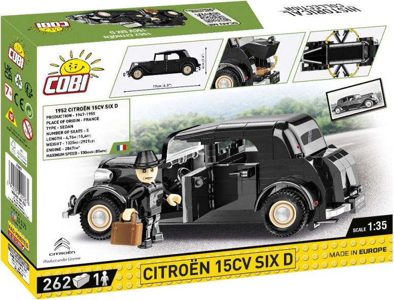 Citroën 15CV SIX D, 1:35, 262 k, 1 f - obrázek 3