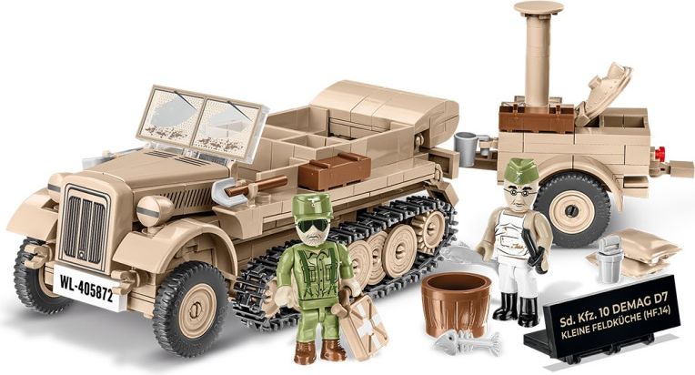 Cobi II WW Sd.Kfz. 10 a polní kuchyně, 1:35, 370 k, 2 f EXECUTIVE EDITION - obrázek 2