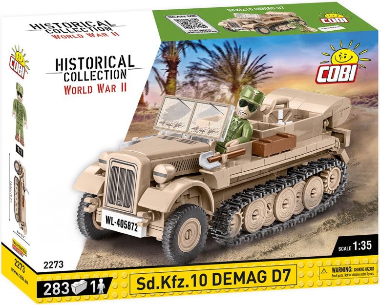 Cobi II WW Sd.Kfz. 10 DEMAG, 1:35, 280 k, 1 f - obrázek 1